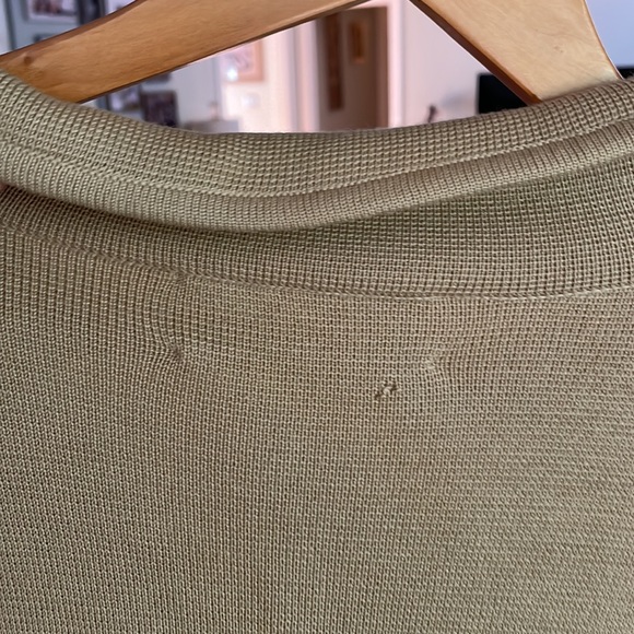 Vintage Tan Wool Cape made in Italy Jonathan Phillips - Picture 10 of 11